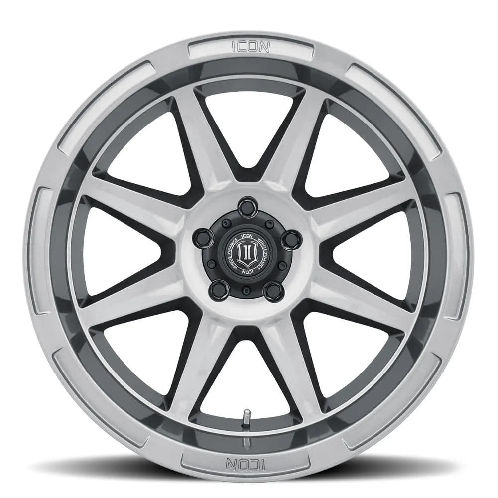 Icon Alloys Bandit Gun Mtl 20 X 10 / 6 X 135 / 24mm / 4.5 Bs