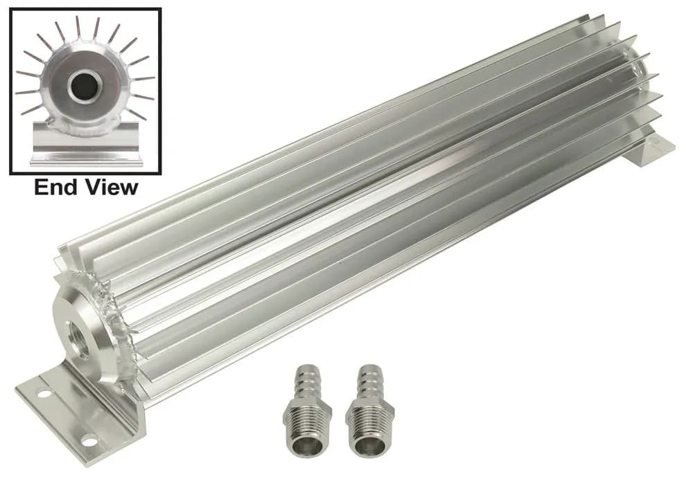 Heat Sink Cooler 12 Long 3/8 Npt Inlets