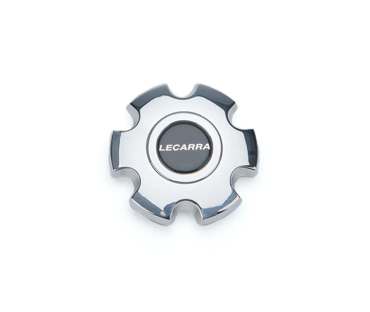 Horn Button; Fits w/TransAm Wheel Steering; Billet Aluminum; Single Contact; w/Lecarra Logo; Polished;