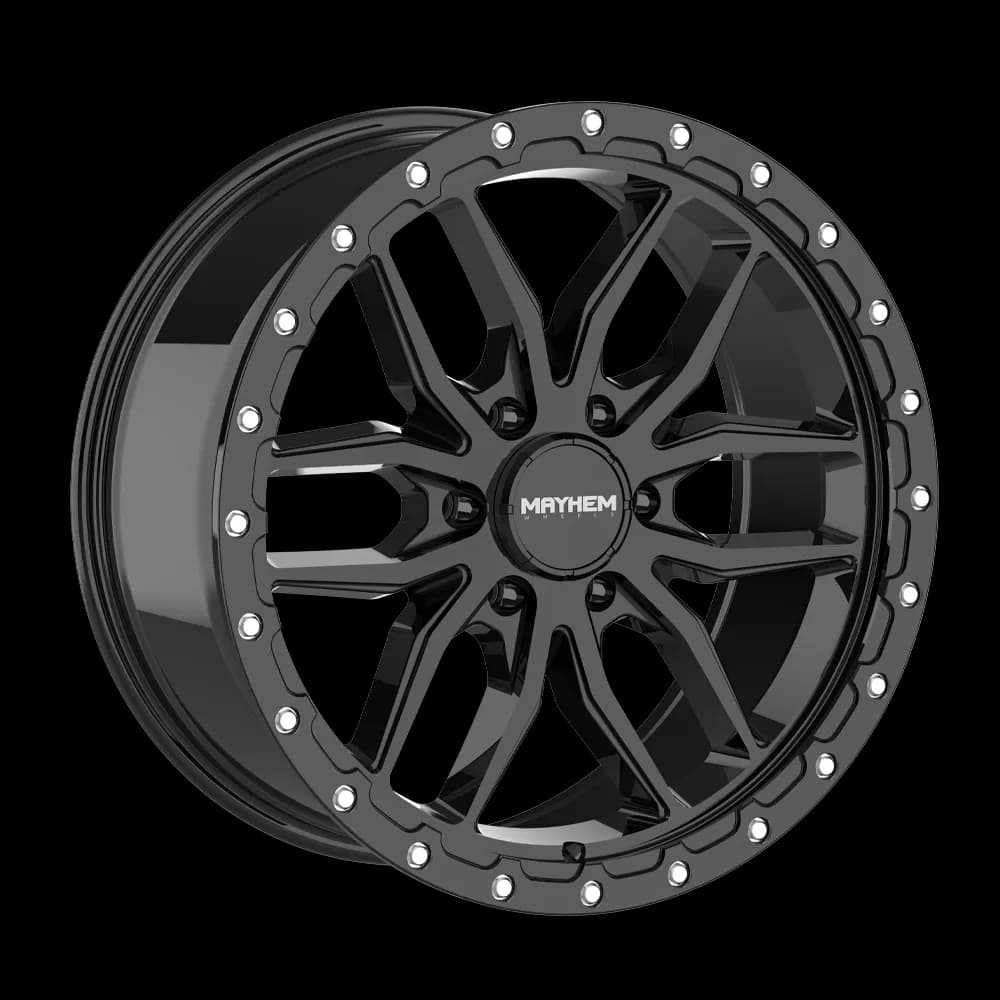 Vector (8310) Gloss Black 20x9 6135 18mm 87.1mm