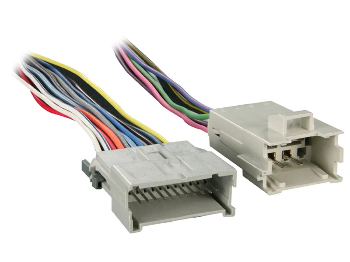 TURBOWire; Wire Harness; 204 in. Long; Amp Bypass Harness; Will Not Keep OnStar Retain Warning Chimes; w/o Bose Or Monsoon Systems;