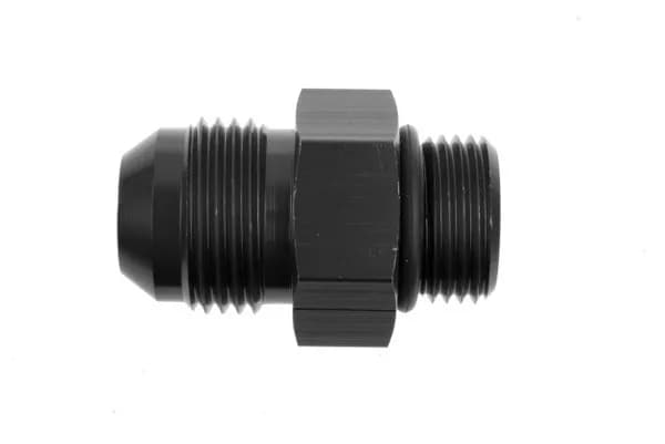 06 an Male To12 Oring Port Adapter(High Flow Radius Orb)black