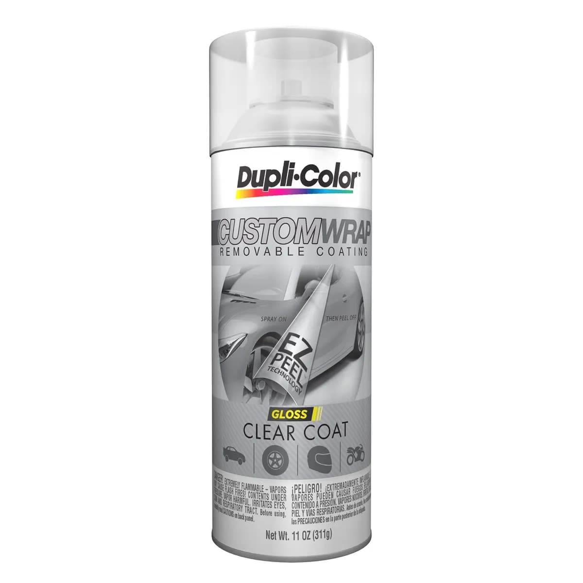 Custom Wrap Removable Coating Gloss Clear Coat 11 oz Aerosol