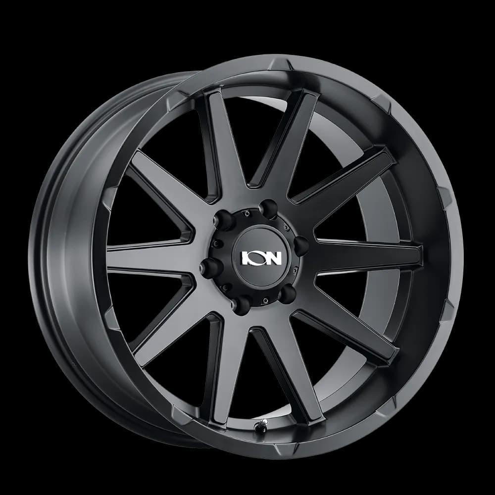 Ion 143 Matte Black 18x9 5-150 30mm 110mm 143-8950mb30
