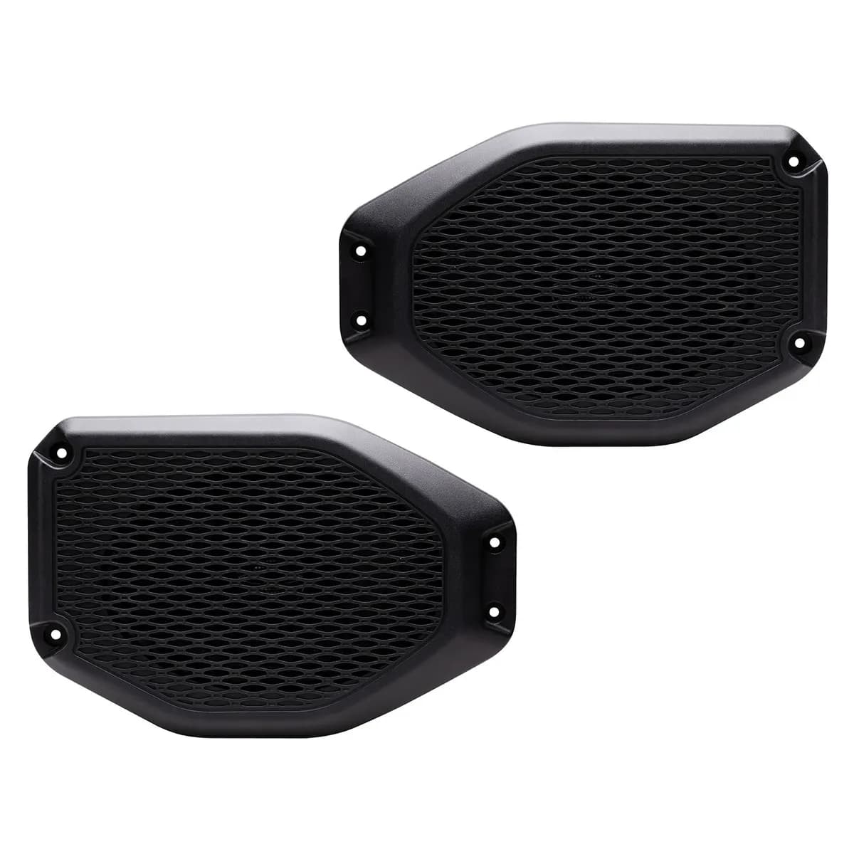 Mbq Wrangler Jl/Gladiator JT Tuned Audio Package w/ 6x9 in Universal Rear Speake