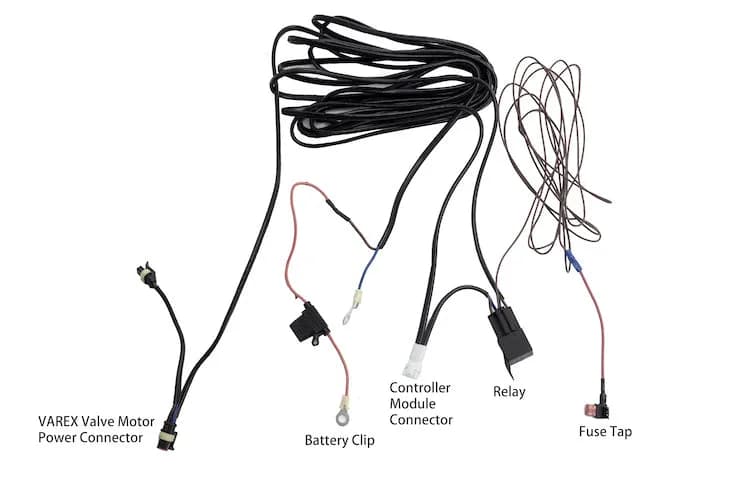 Varex Single/Dual Wiring Harness (Exclusive of Control Box & Key Pads) no App