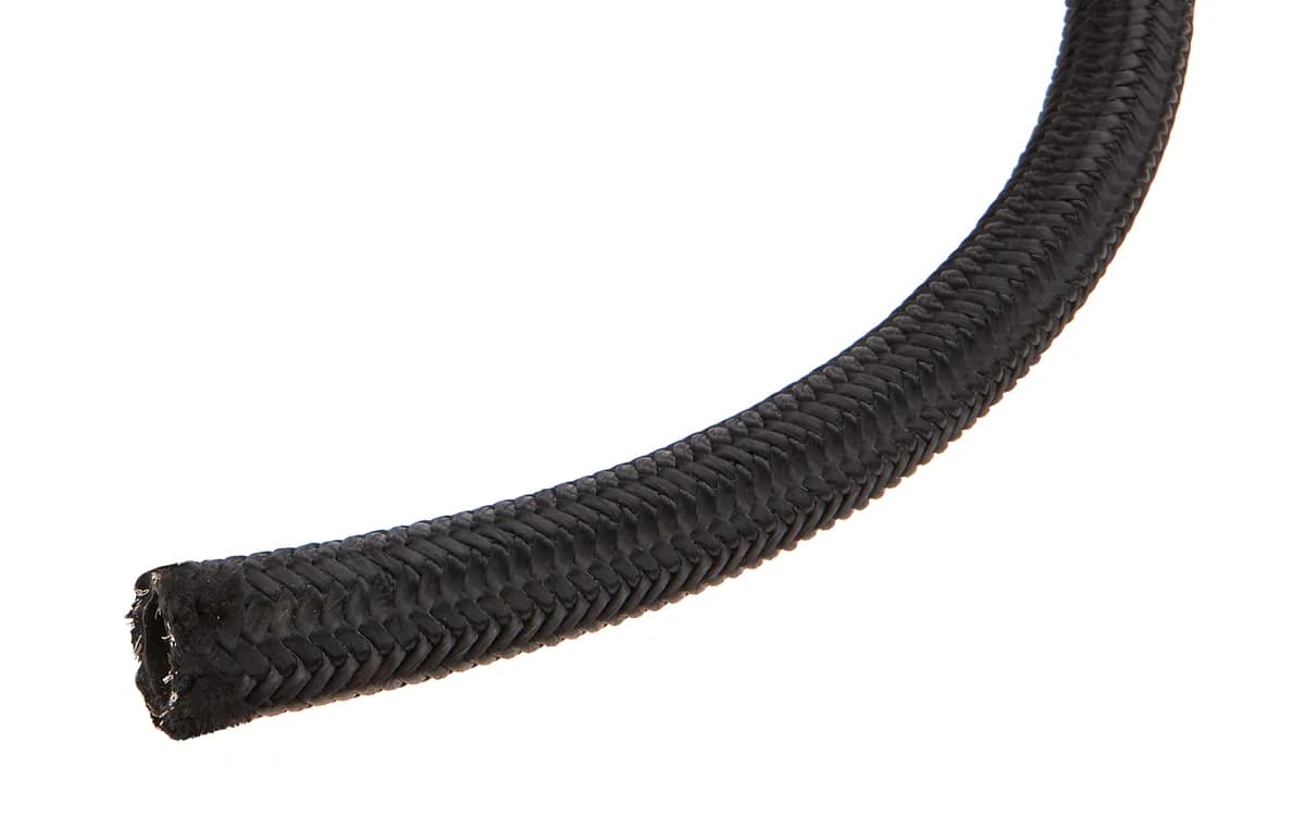 10 Eseries Black 235 E85 Compatible Stainless Core Hose 6 Feet