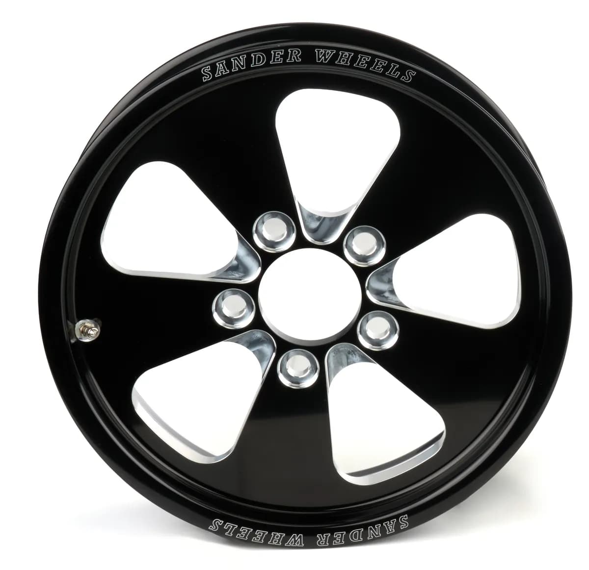 740 Series 15x3.5x2.2 fr gd 5 Spoke 5x4.75 Blk &