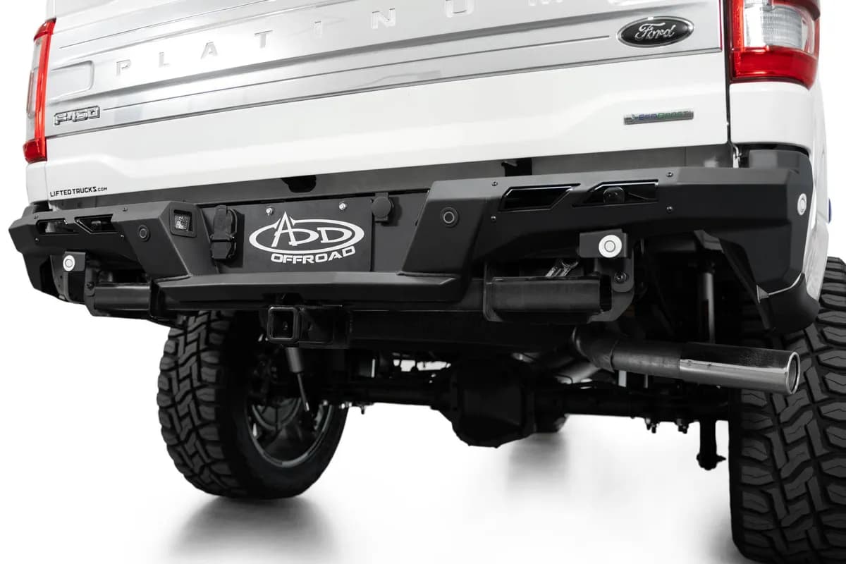 2123 F150(Excl Raptor) Black Label Rear Bumper