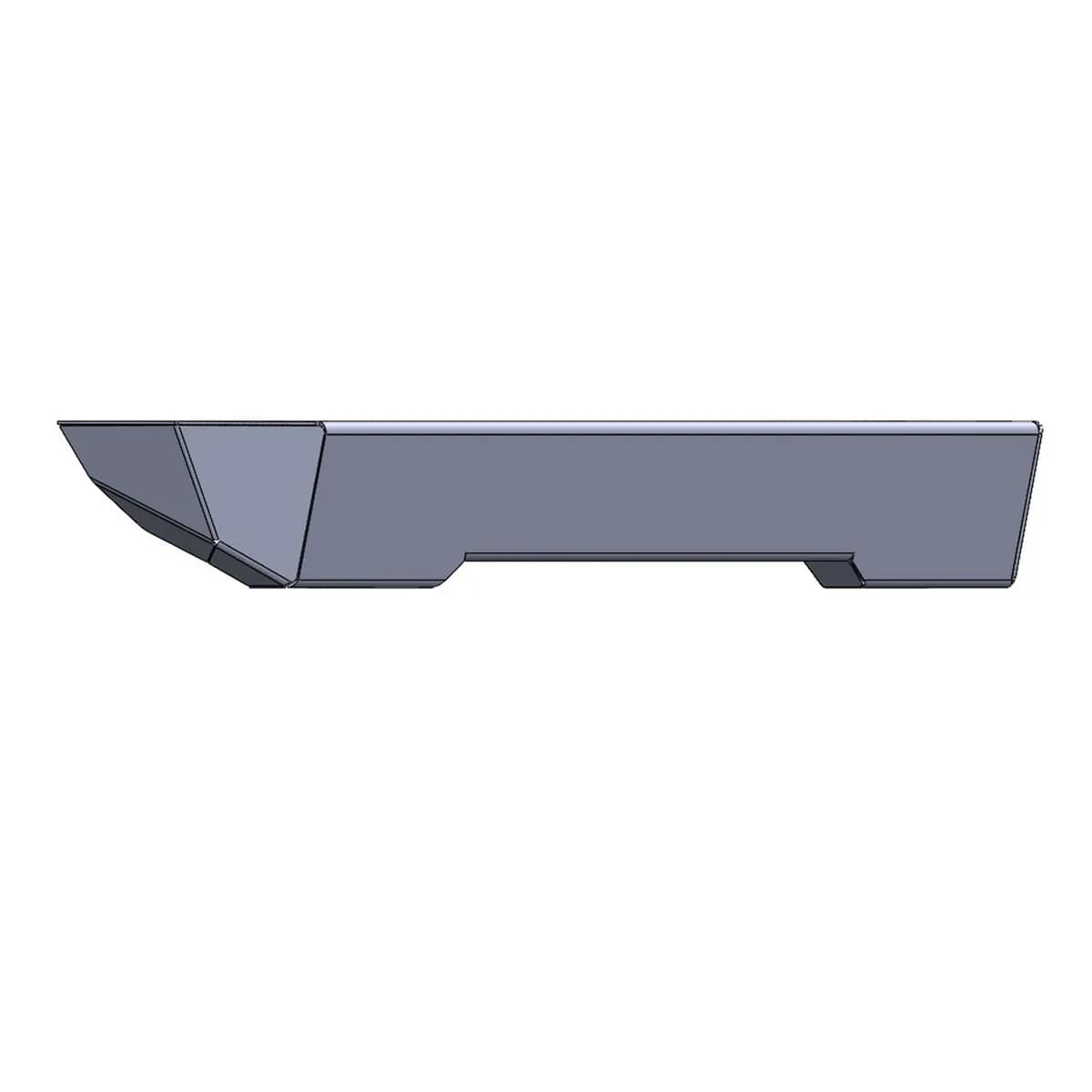 2007-2026 Jk/Jku/Jl/Jlu/Jt Front Bumper Without Hoop (Aluminum Surf & Turf Winchless Skin) Savvy Offroad