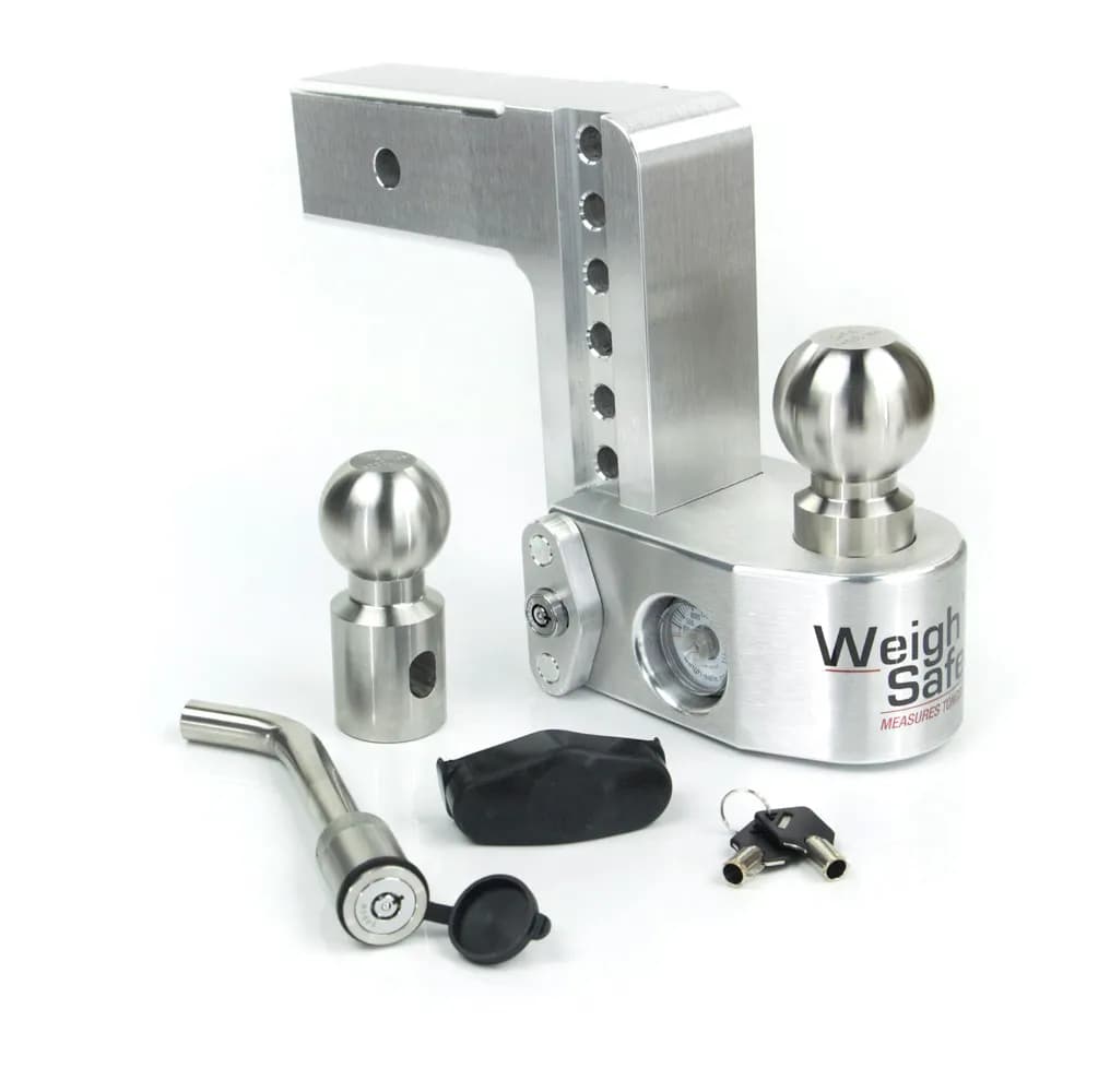 6in Drop Hitch With 2.5in Shank (10k/18.5k Gross Tongue Weight Rating) With Ws05keyed Alike