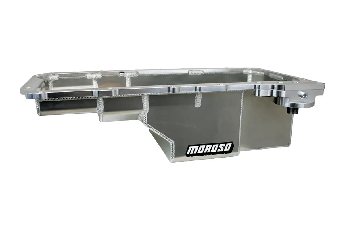 Oil Pan gm ls 9302 f Body Drag Race 6 Inch Deep Alum Spin on Oil Filter