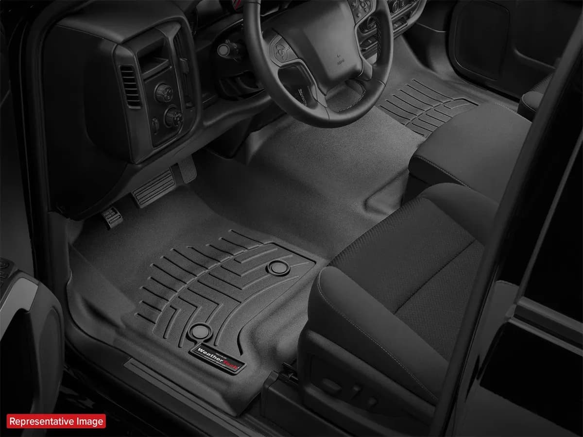 Front FloorLiner Black Subaru Forester 2014 +