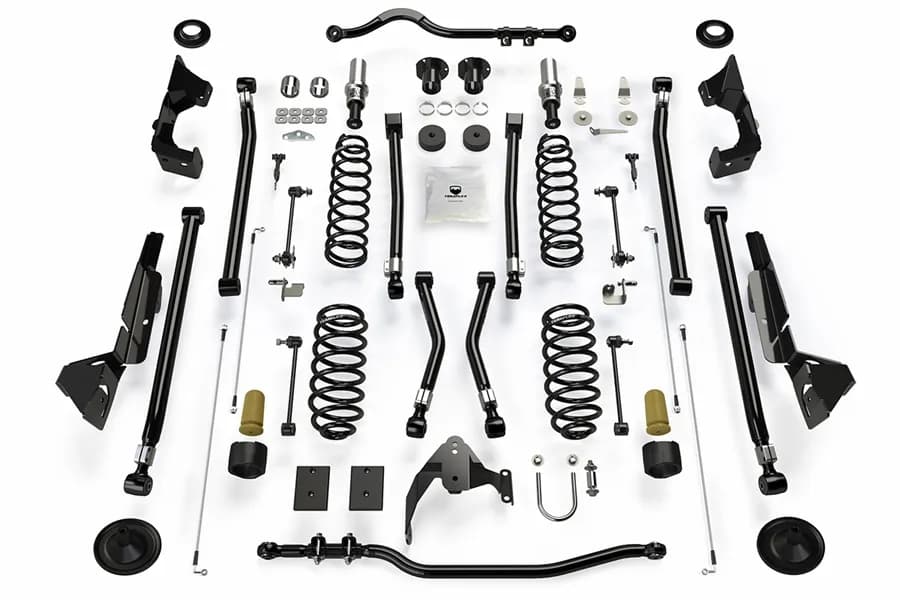 Teraflex 4in Alpine RT4 Long Arm Suspension System – No Shocks - JK 4DR