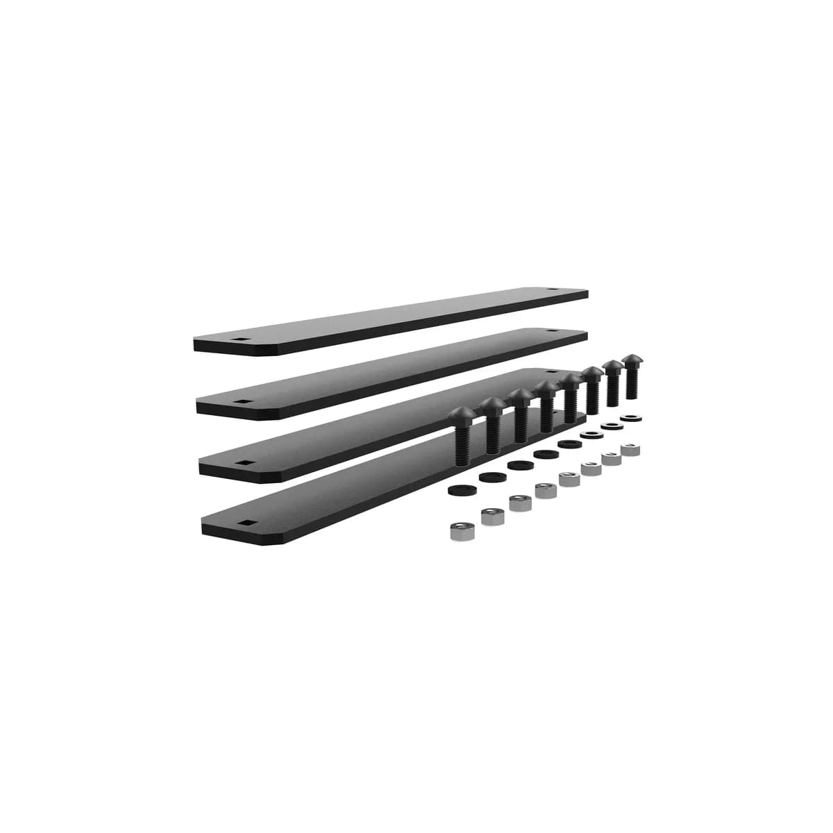KC HiLiTES 92500 KC Platform One Side Light Delete Plates
