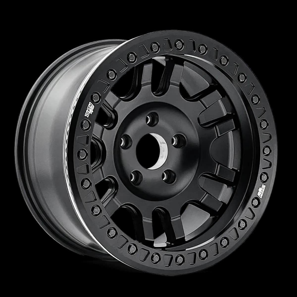 Dirty Life Race Wheels Canyon Race 9314 Matte Black 17X9 5-127 -38Mm 71.5Mm