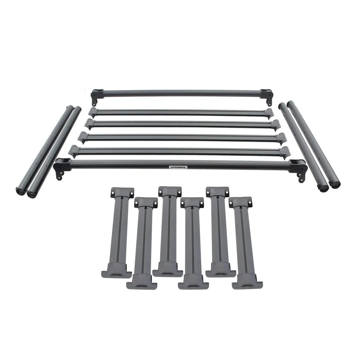 Go Rhino 5952000T-01 - XRS Overland Xtreme Rack Box 1 Only - Textured Black