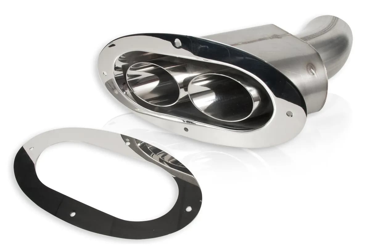 Stainless Works Angled-Oval Through-Body Tip With Tubes