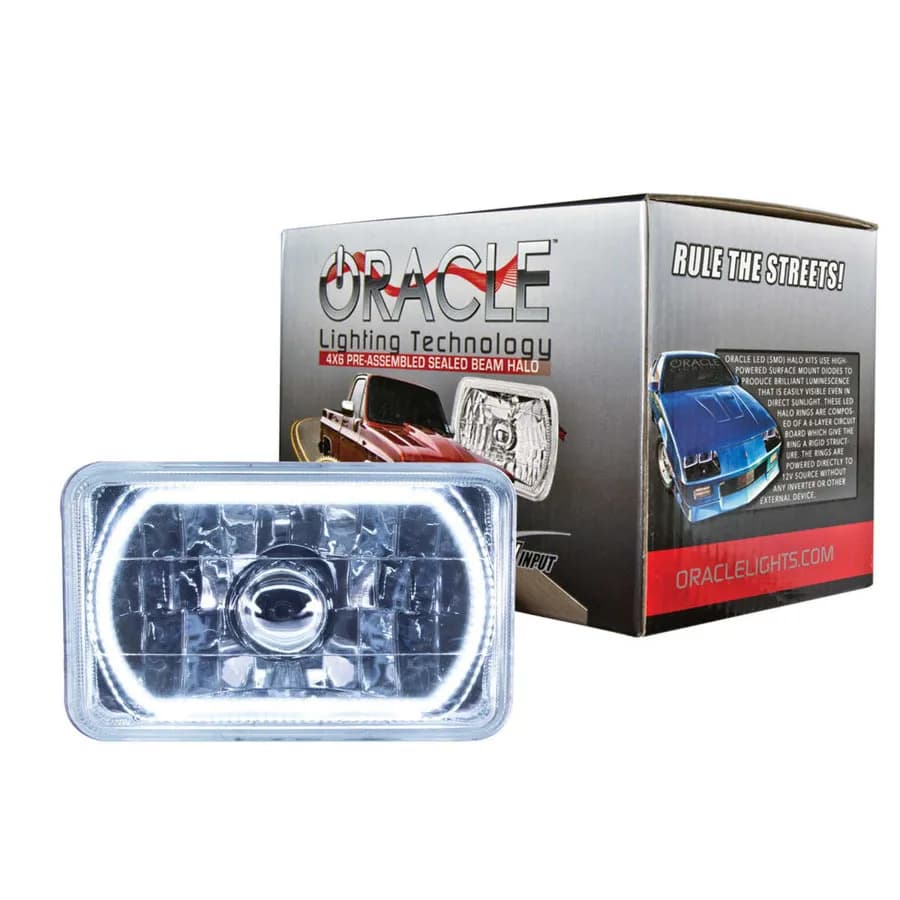 ORACLE Pre-Installed 4x6" H4651/H4656 Sealed Beam Halo (Single)
