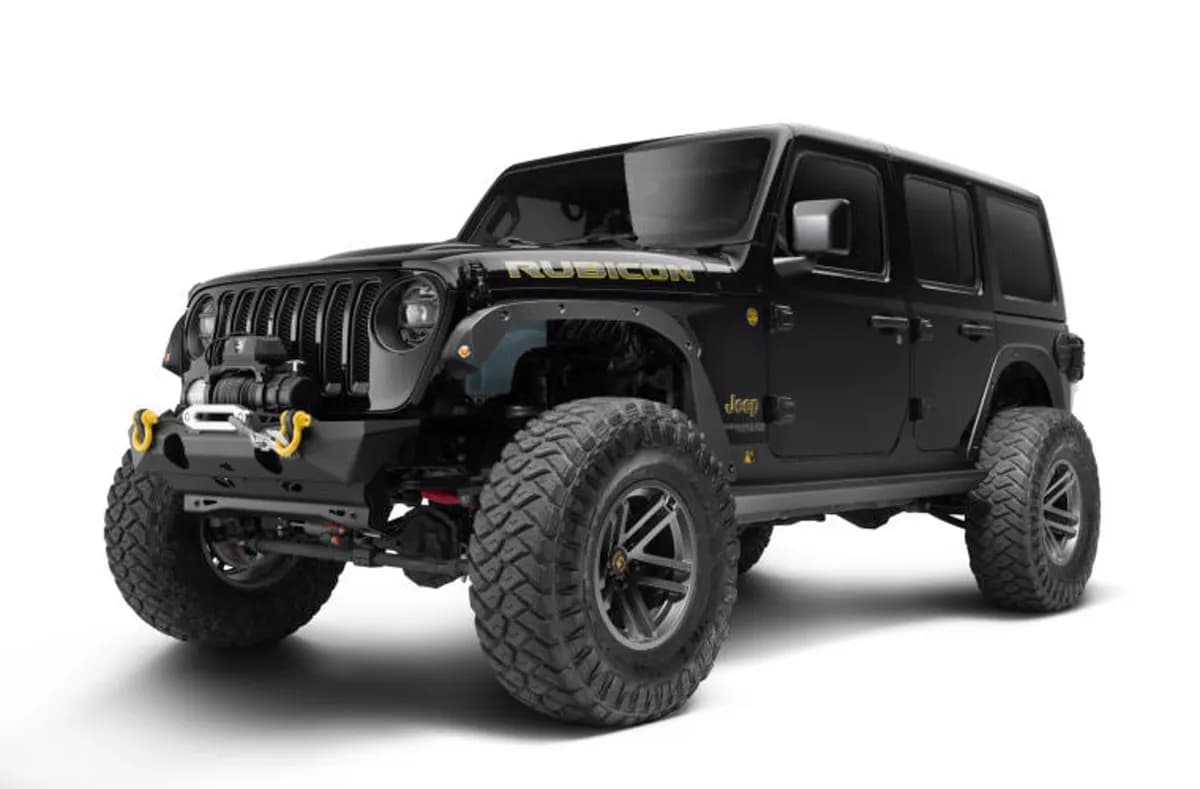 18c Wranger l Sport/Sport S/Unlimited Sahara/Sport/Sport s Trail Armor Fender Delete Kit