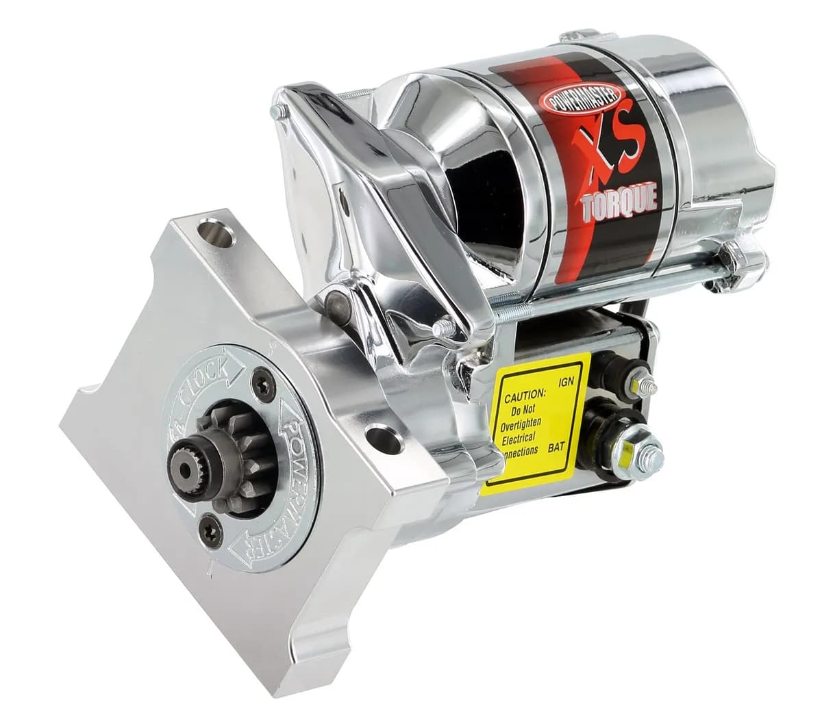 XS Torque Starter; Chrome; 200 ft./lb. Torque; 18:1 Compression Ratio; 4.4-1 Gear Reduction;