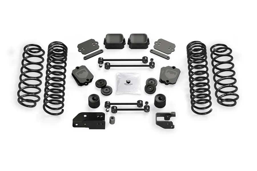 18c Wrangler 4DR 3.5in Coil Spring Base Lift Kit – no Shock Absorbers
