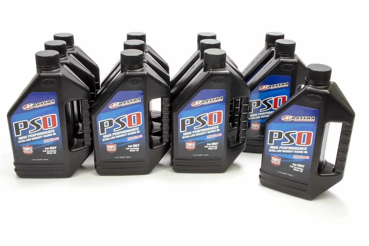 Pso High Performance Ultralow Velocity Racing Oil SAE 0wt 1 qt