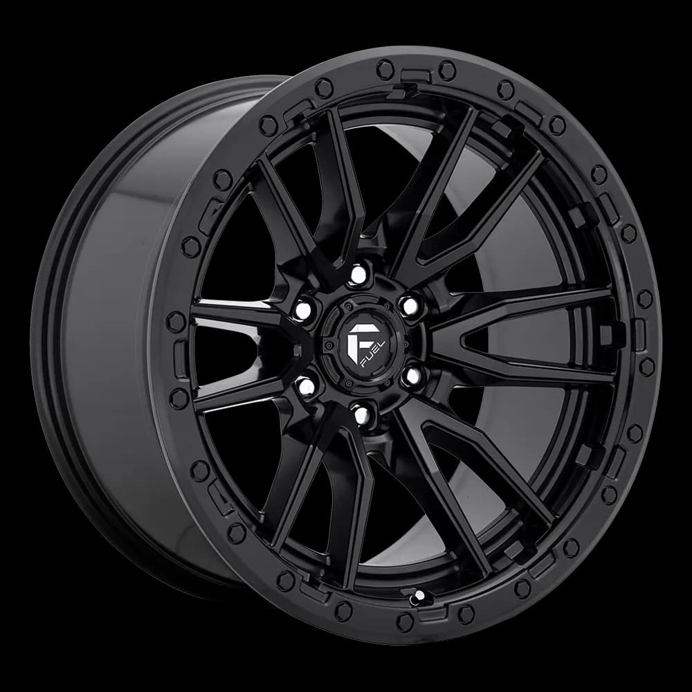 Aluminum Wheels 20X9 Rebel D679 6 On 135 Matte Black 87.1 Bore 20 Offset Fuel Off Road Wheels