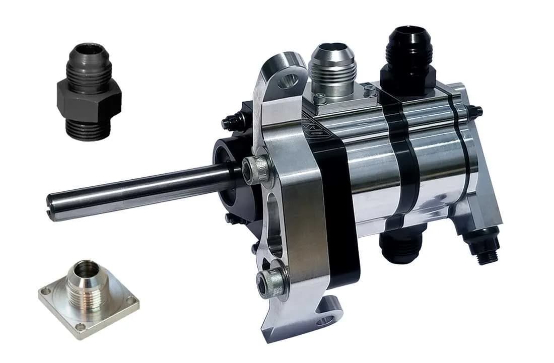 External Oil Pump Two Stage Trilobe rt Side gm ls