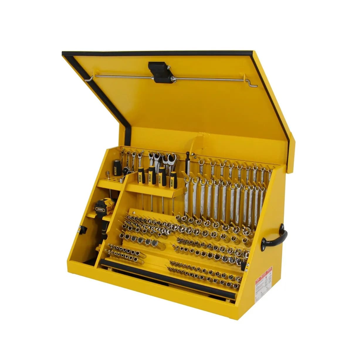 30 x 15in Steel Dewalt Triangle Toolboxyellow