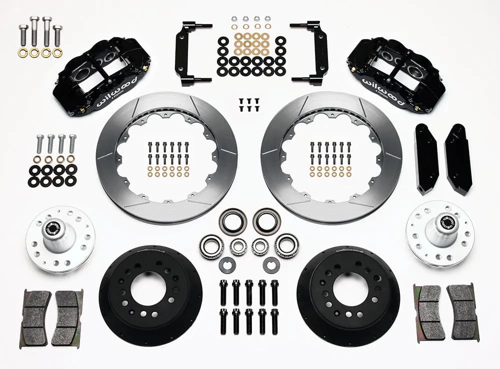 1968 - 1970 Ford, Mercury Forged Narrow Superlite 6R Big Brake Front Brake Kit (Hub) - 140-10219