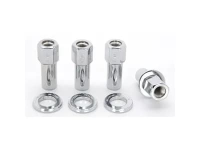 7/16in RH Open End Lug Nuts 4/pk