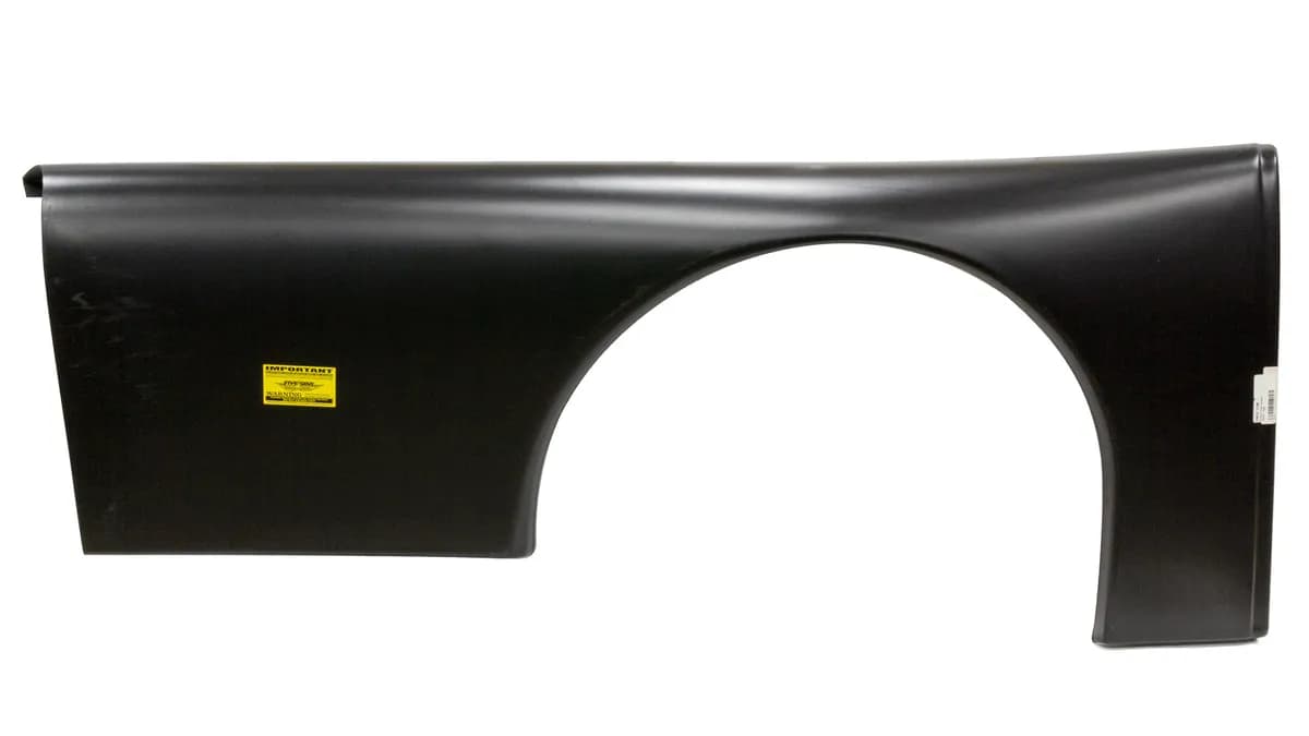 Quarter Panel plastic black- right