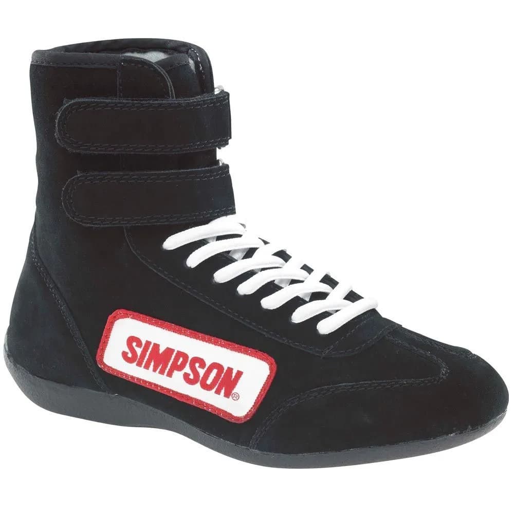 Simpson High Top Shoe Size 13.5 Black