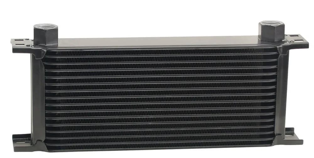 16 Row Series 10000 Stack Plate Oil Fluid Cooler, -10AN O-ring Female