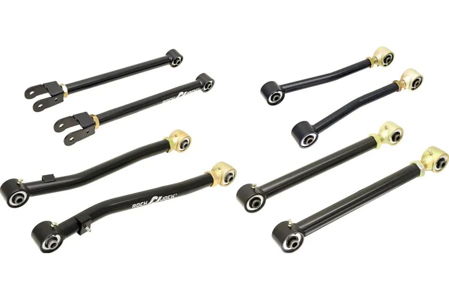 Johnny Joint Control Arm Set 18-Up Wrangler JL Complete Set Of 8 RockJock 4x4