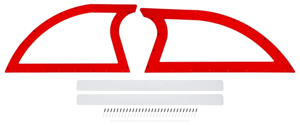 Sail Panel Pair Late Model Red