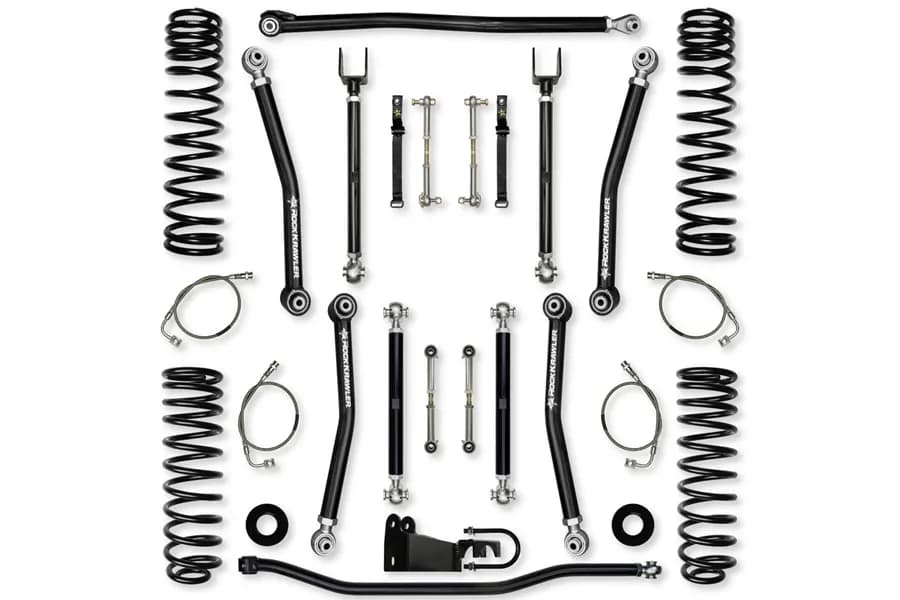 0718 Wrangler JK 4dr 2.5 Xfactor Mid Arm System Lift Kit