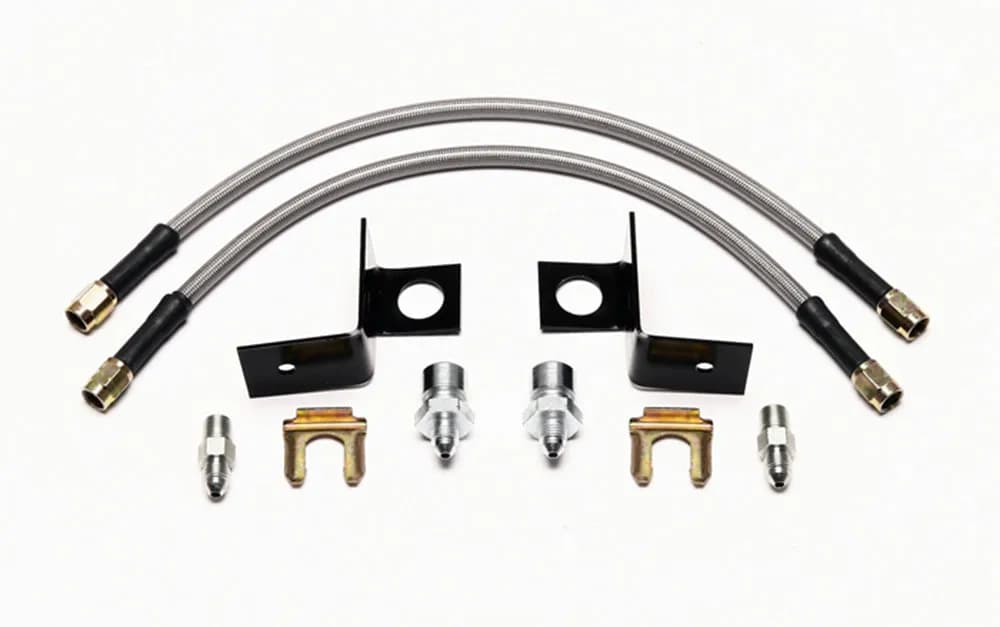 Wilwood Flexline Kit 14 inch -3 M10-1.00 IF 18 NPT Straight