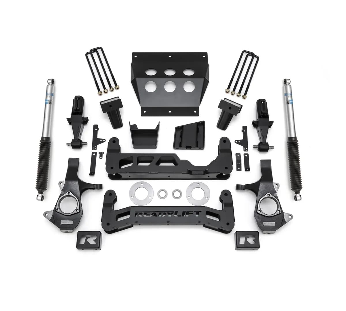 7in Big Lift Kit Cast Steel OE Upper Control Arms W/Bilstein Shocks 1416 Chevy/Gmc 1500