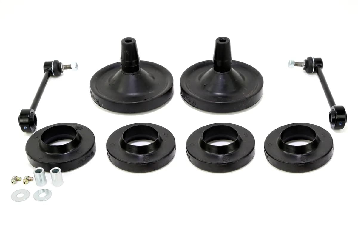 0717 Wrangler JK 2in Front 1in Rear Boost/Leveling Kit (Includes Front Swaybar Links)