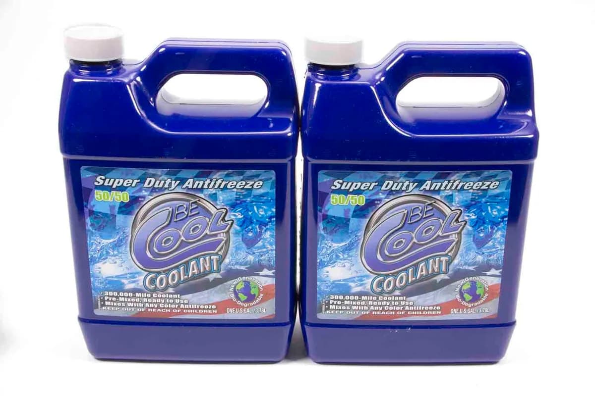 Super Duty Antifreeze Be Coolant Carton of Two 1 Gallon Containers Be Cool Radiator