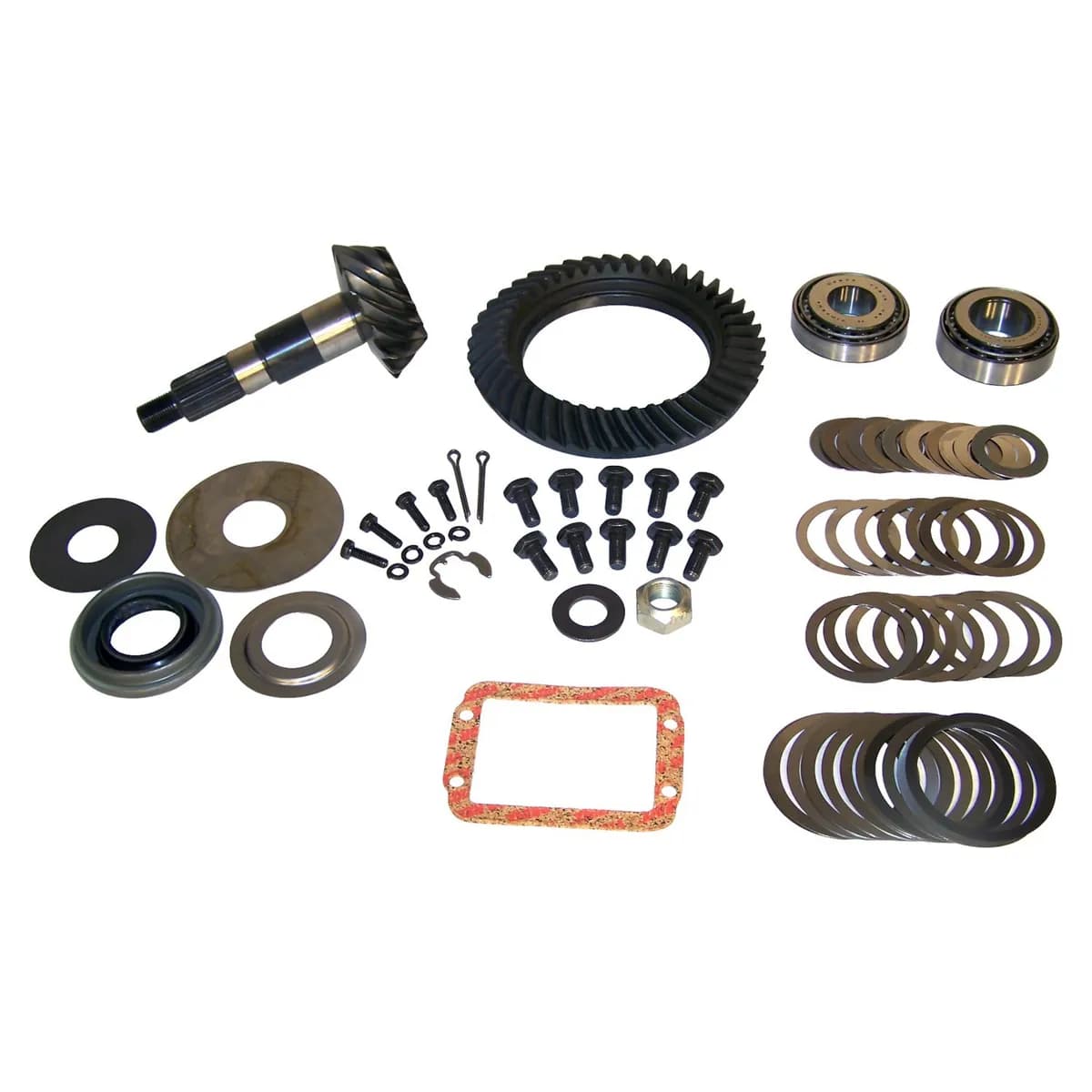 1986-1999 Cherokee XJ w/ Model 30 Front Axle; 3.07 Ratio 1986-1992 Comanche MJ w/ Model 30 Front Axle; 3.07 Ratio 1987-1995 Wrangler YJ w/ Model 30 Front Axle; 3.07 Ratio