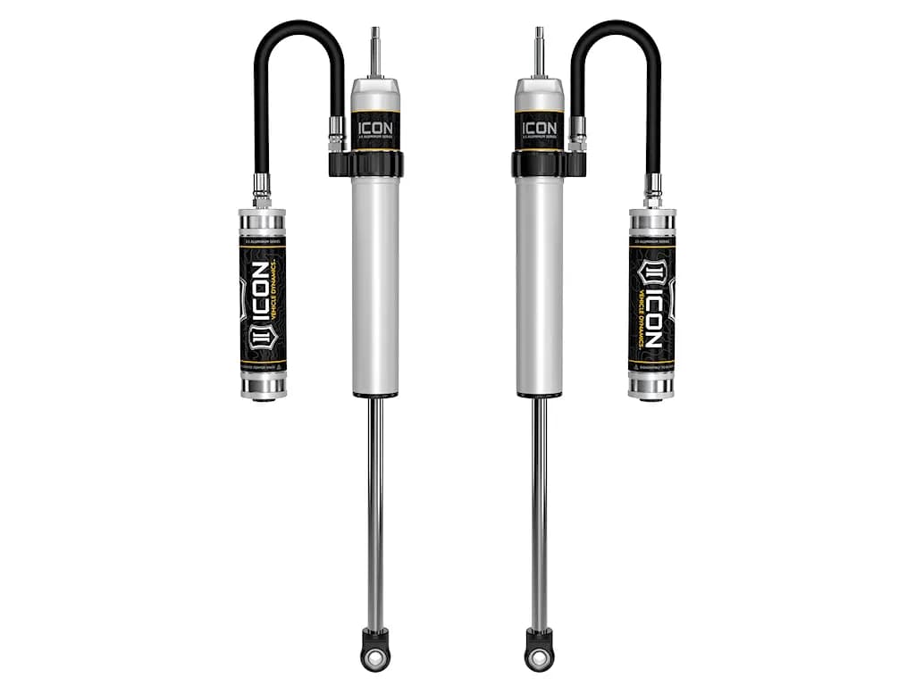 ICON 2003-12 Ram 2500/3500 HD, 4.5” Lift, Front, 2.5 VS Remote Res Shocks, Pair