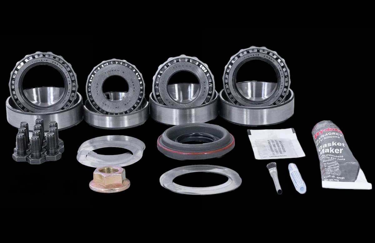 Dana 44 Front Axle Disconnect Ring and Pinion Master Install Kit Revolution Gear