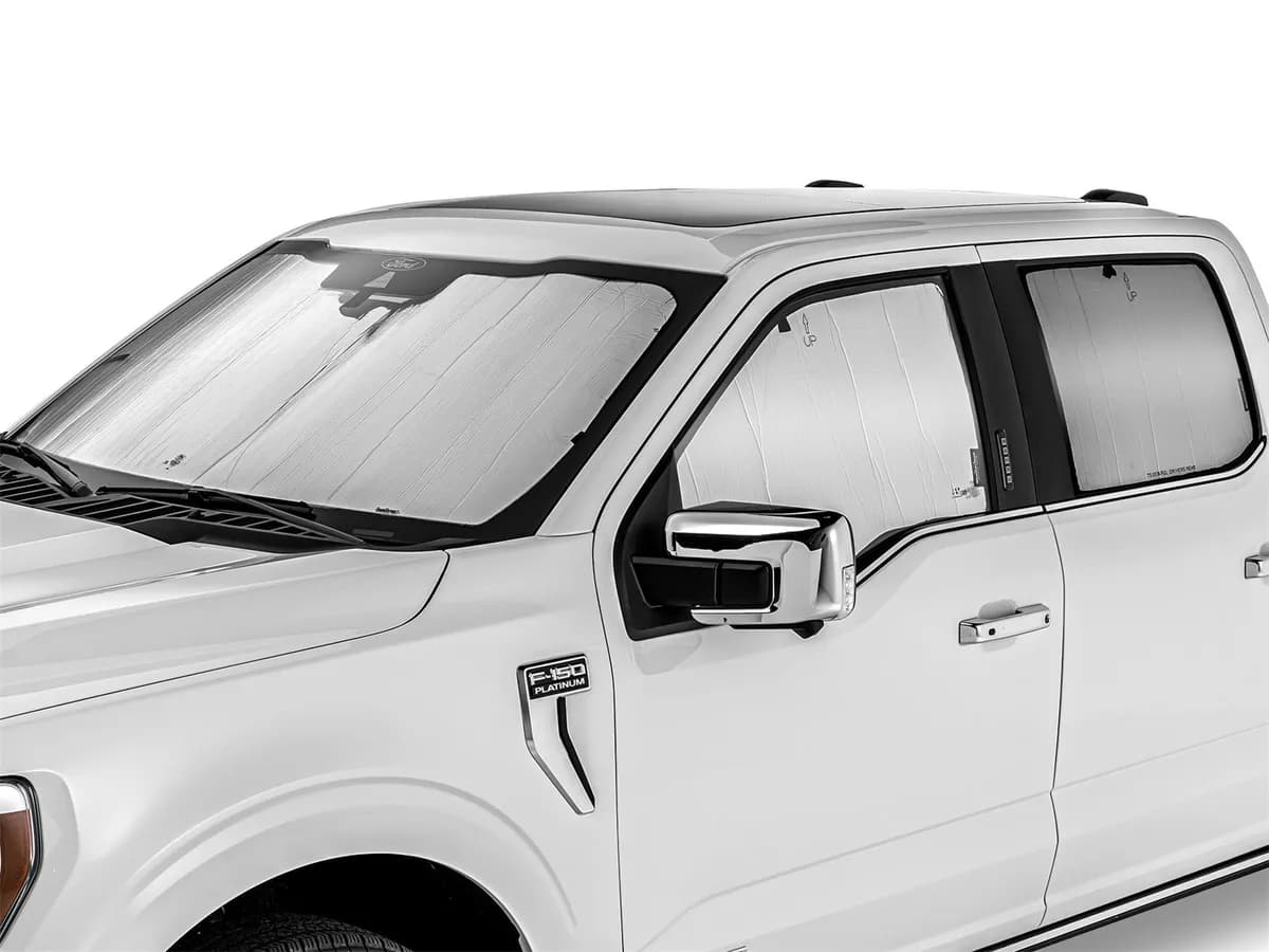 WeatherTech® SunShade Full Vehicle Kit; Fits Vehicles w/Rear Power Sliding Window;