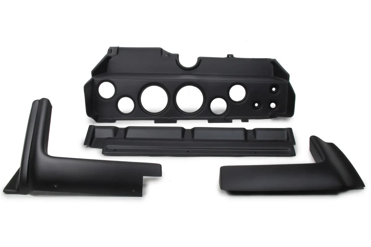 Gauge Mount, Direct Fit, (3 3/8" x2, 2 1/16" x4), E Body/Barracuda/Challenger 70-74