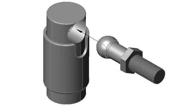 Quick Disconnect Plated Steel 1/4-28 150 Pack
