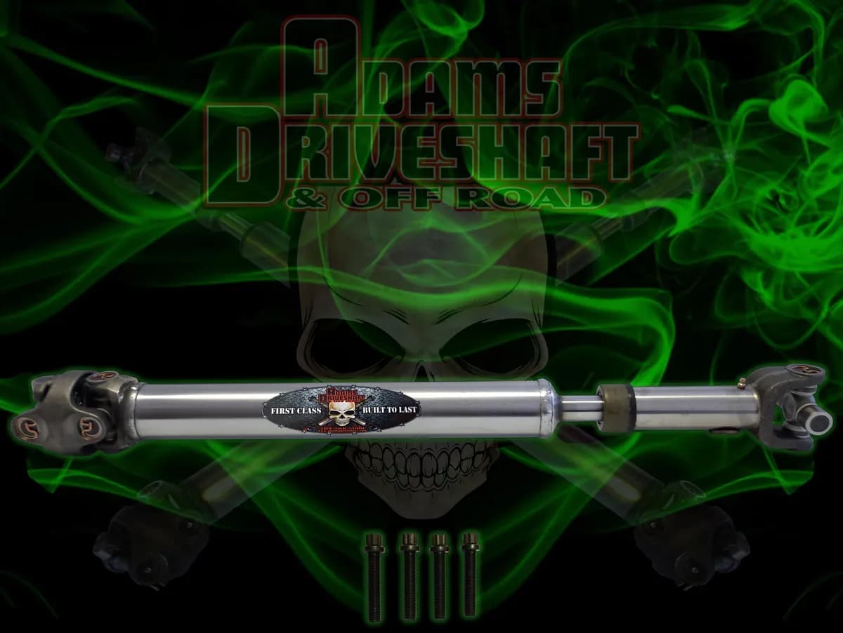 1987-2001 XJ Cherokee Front Extreme Duty Solid 1310 CV Driveshaft with CV Bolts