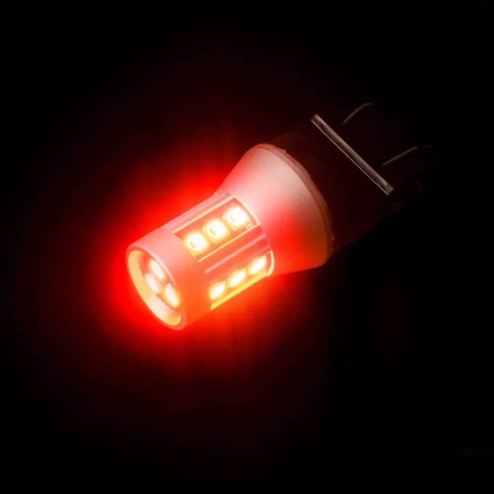 Metal 360 LED Bulbs 3157 - Red Plasma LED